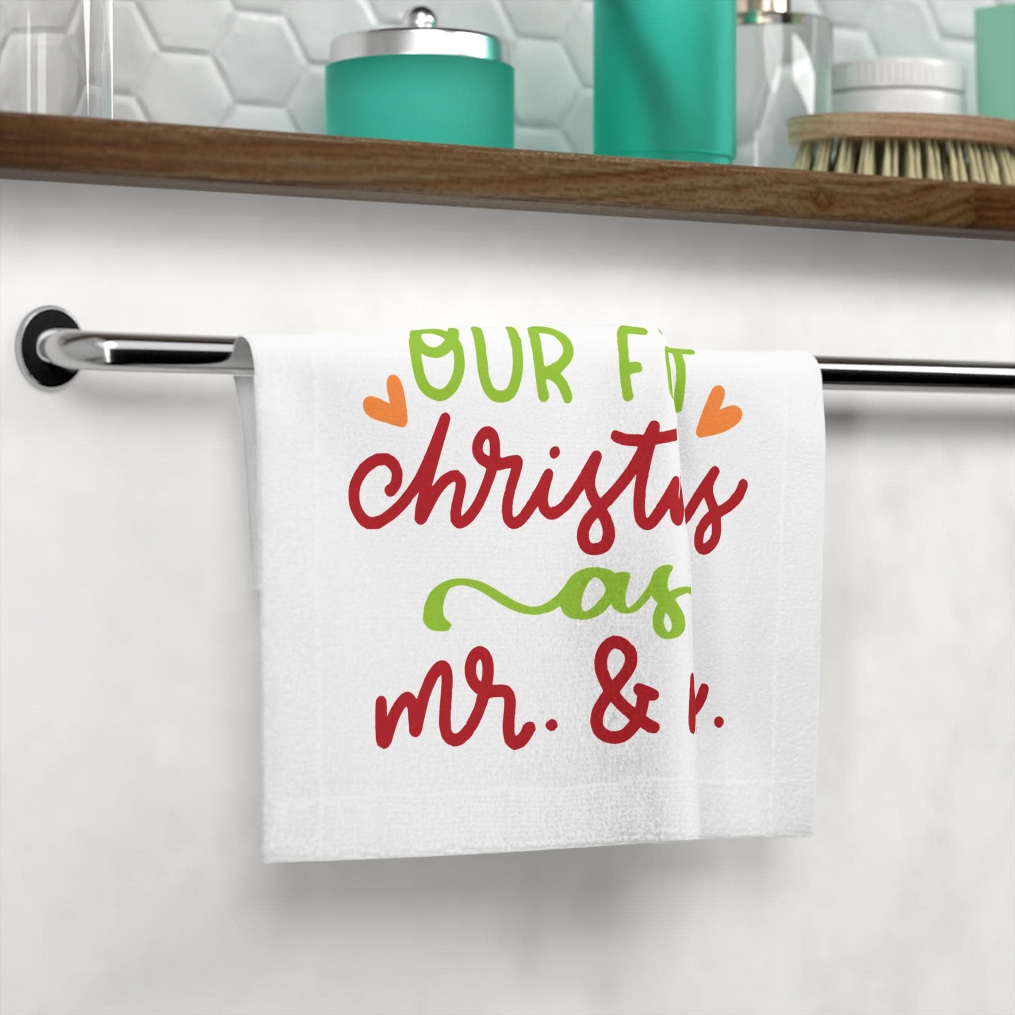 Our First Christmas as Mr. & Mrs. | Mix & Match Lils’ Fun-Flirty Lovers’ Towels