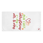Our First Christmas as Mr. & Mrs. | Mix & Match Naughty XL Fun-Flirty Lovers’ Towels