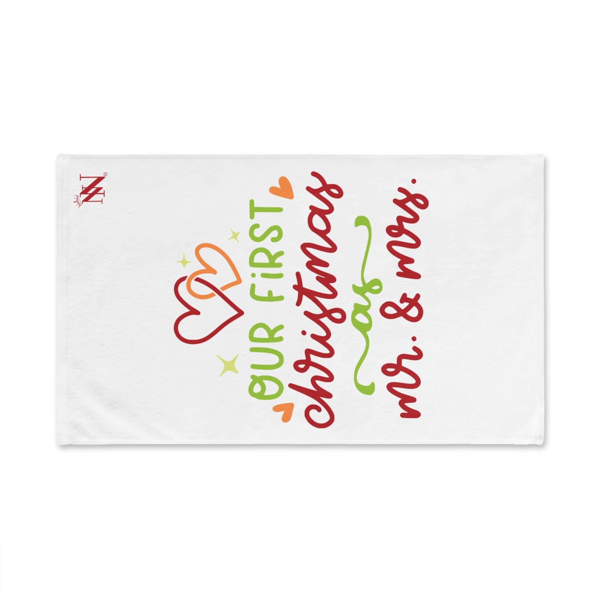 Our First Christmas as Mr. & Mrs. | Mix & Match Original Fun-Flirty Lovers’ Towels
