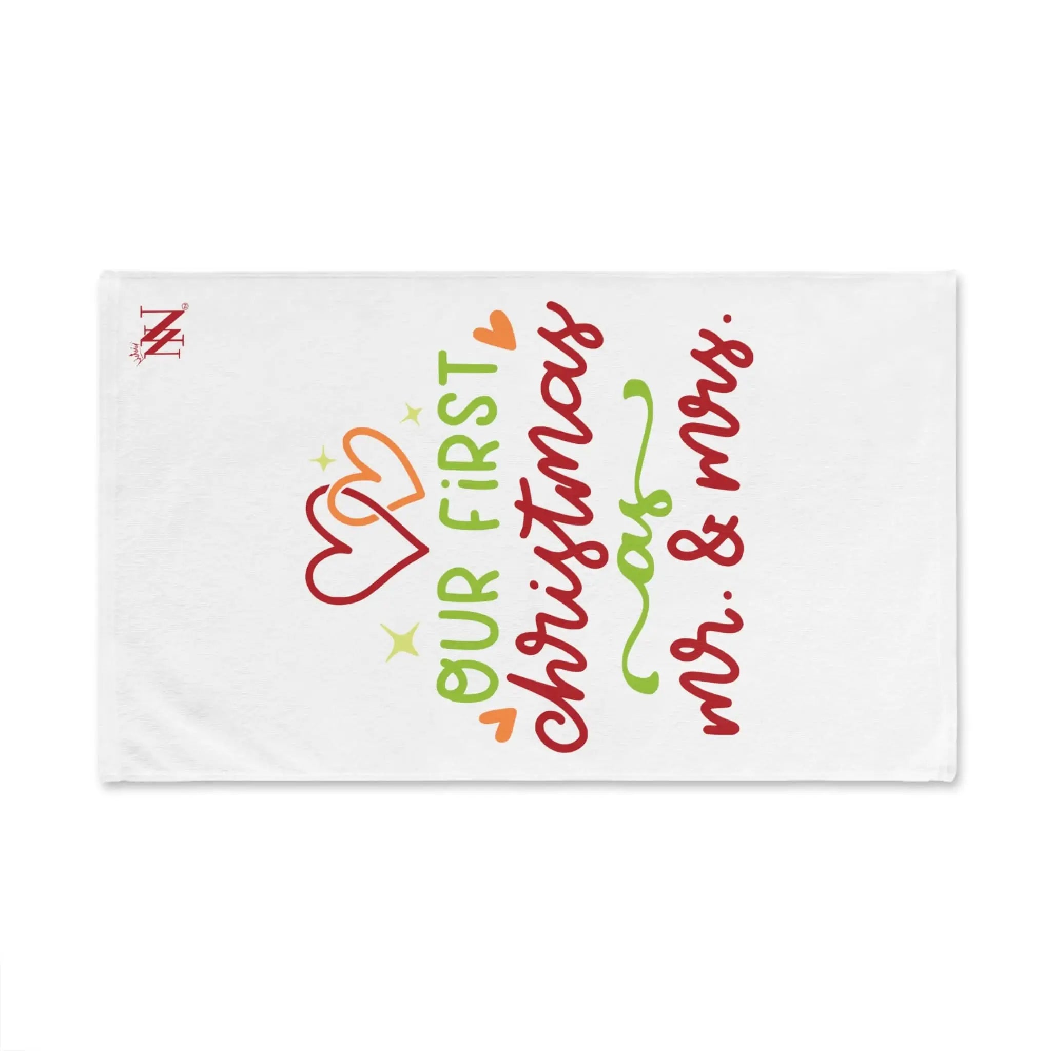 Our First Christmas as Mr. & Mrs. | Mix & Match Original Fun-Flirty Lovers’ Towels