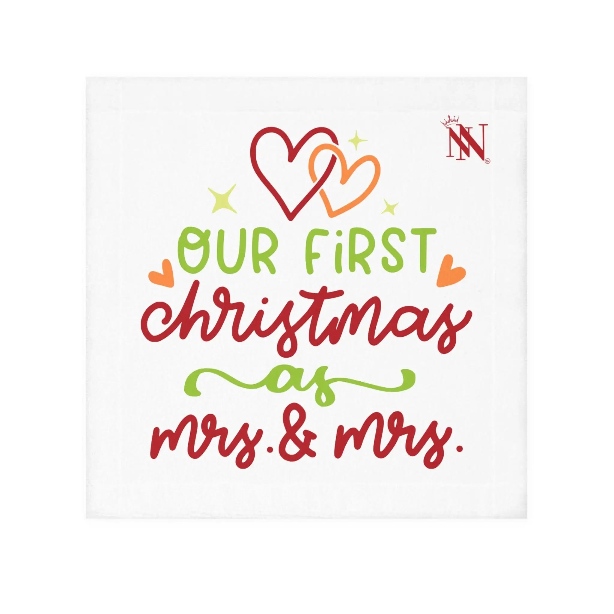 Our First Christmas as Mrs. & Mrs. | Mix & Match Lils’ Fun-Flirty Lovers’ Towels