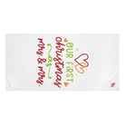 Our First Christmas as Mrs. & Mrs. | Mix & Match Naughty XL Fun-Flirty Lovers’ Towels