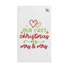 Our First Christmas as Mrs. & Mrs. | Mix & Match Original Fun-Flirty Lovers’ Towels