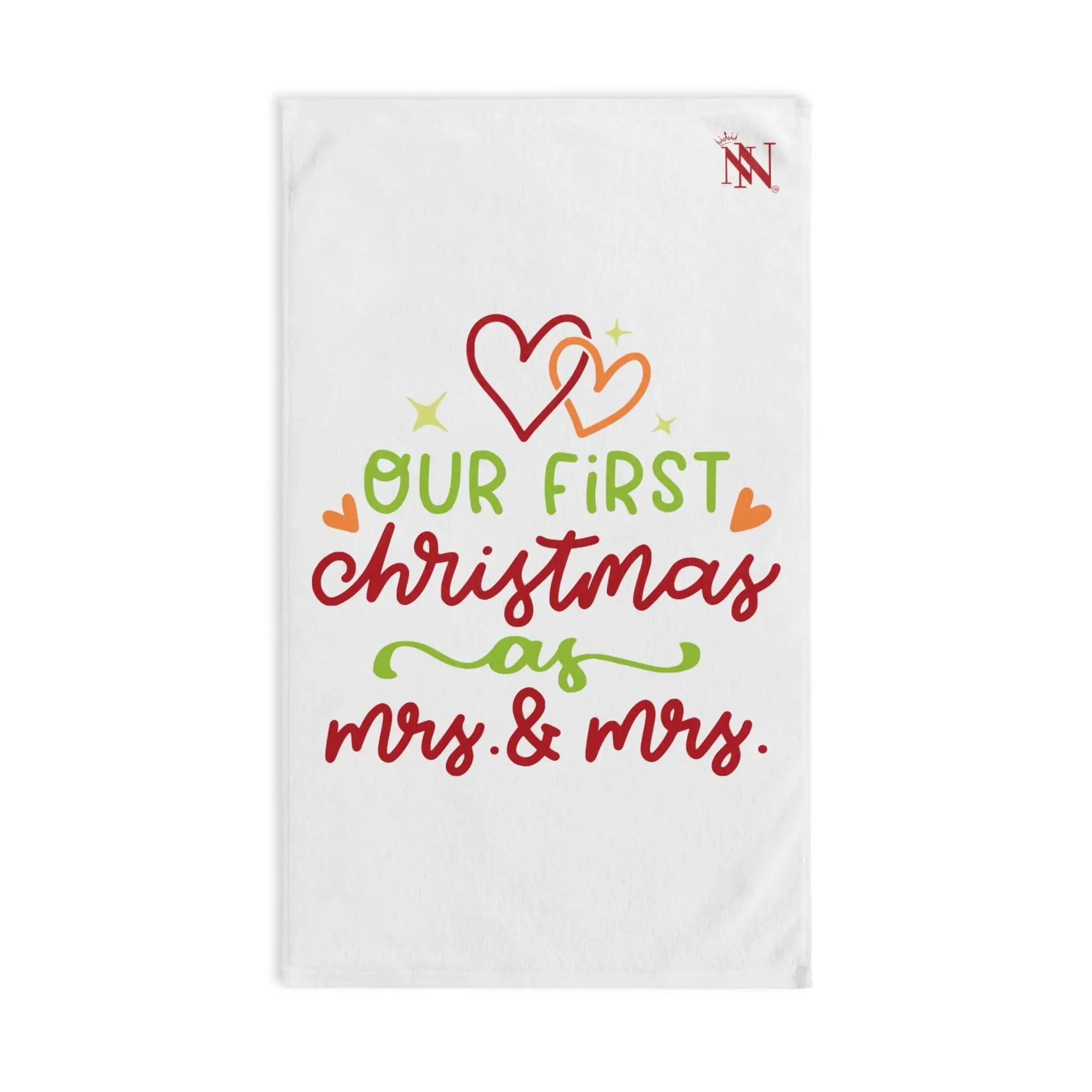 Our First Christmas as Mrs. & Mrs. | Mix & Match Original Fun-Flirty Lovers’ Towels