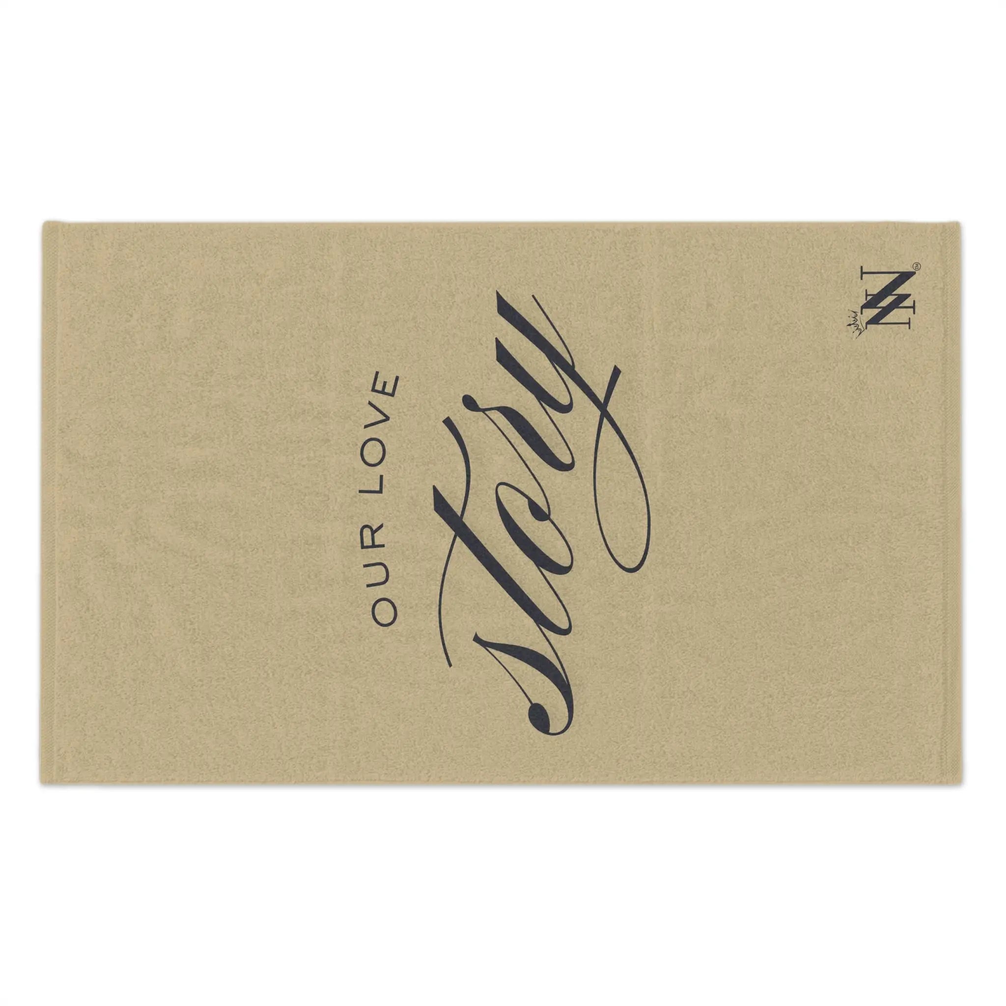 Our Love Story Gold | Mix & Match Soft Fun-Flirty Lovers’ Towels
