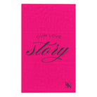 Our Love Story Pink | Mix & Match Soft Fun-Flirty Lovers’ Towels