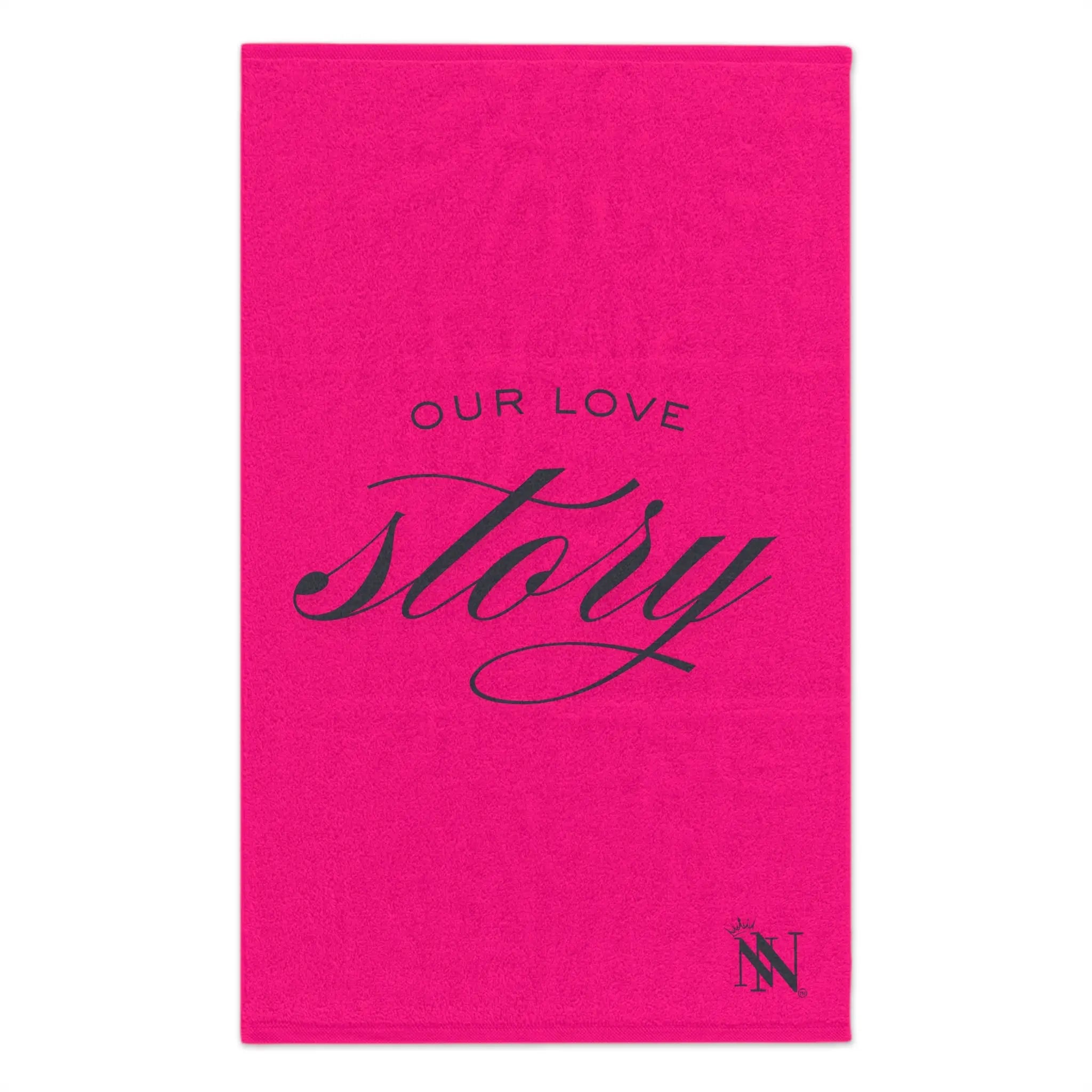 Our Love Story Pink | Mix & Match Soft Fun-Flirty Lovers’ Towels