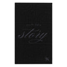Our Sex Story Black | Mix & Match Soft Fun-Flirty Lovers’ Towels
