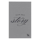 Our Sex Story Grey | Mix & Match Soft Fun-Flirty Lovers’ Towels