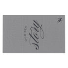 Our Sex Story Grey | Mix & Match Soft Fun-Flirty Lovers’ Towels