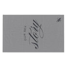 Our Sex Story Grey | Mix & Match Soft Fun-Flirty Lovers’ Towels