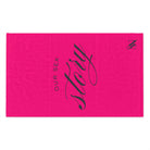 Our Sex Story Pink | Mix & Match Soft Fun-Flirty Lovers’ Towels