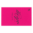 Our Sex Story Pink | Mix & Match Soft Fun-Flirty Lovers’ Towels