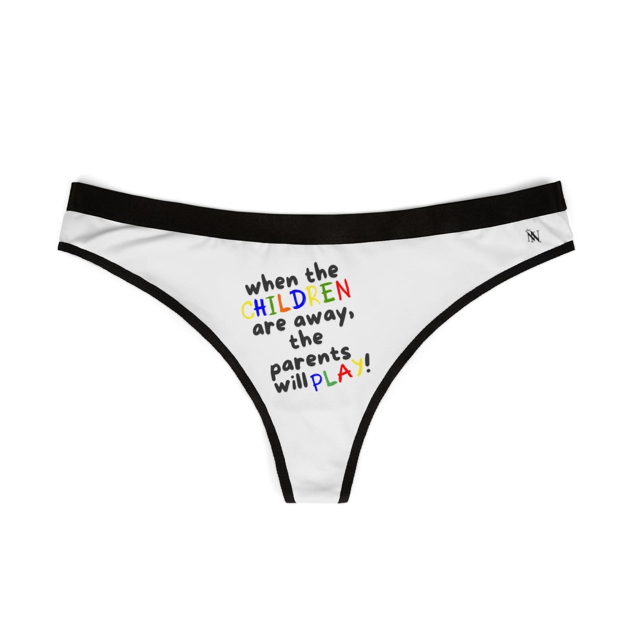Parents Play | Mix & Match Women’s Fun-Flirty Lovers’ Thongs