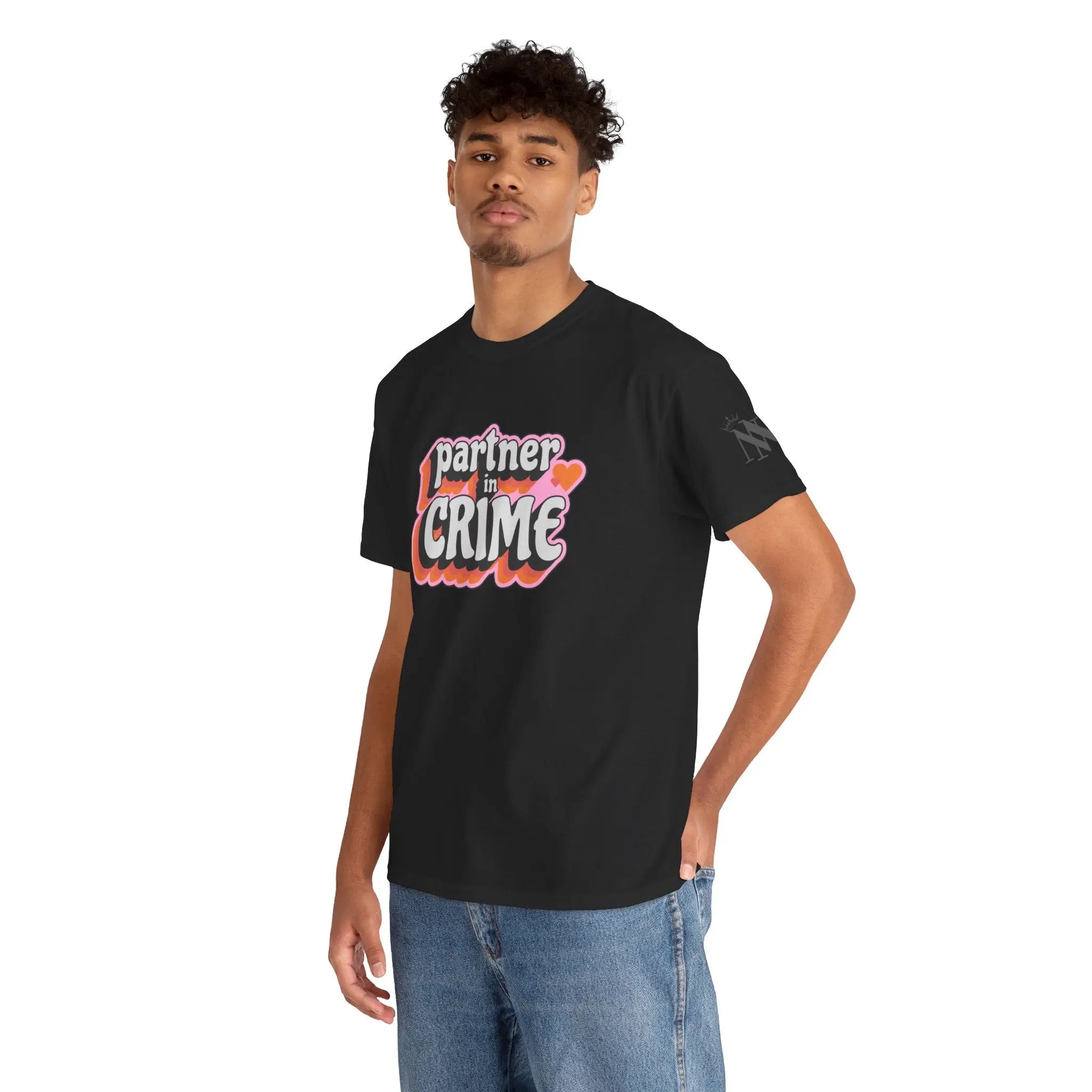Partner in Crime | Mix & Match 100% Cotton Unisex Fun-Flirty Lovers’ Tees