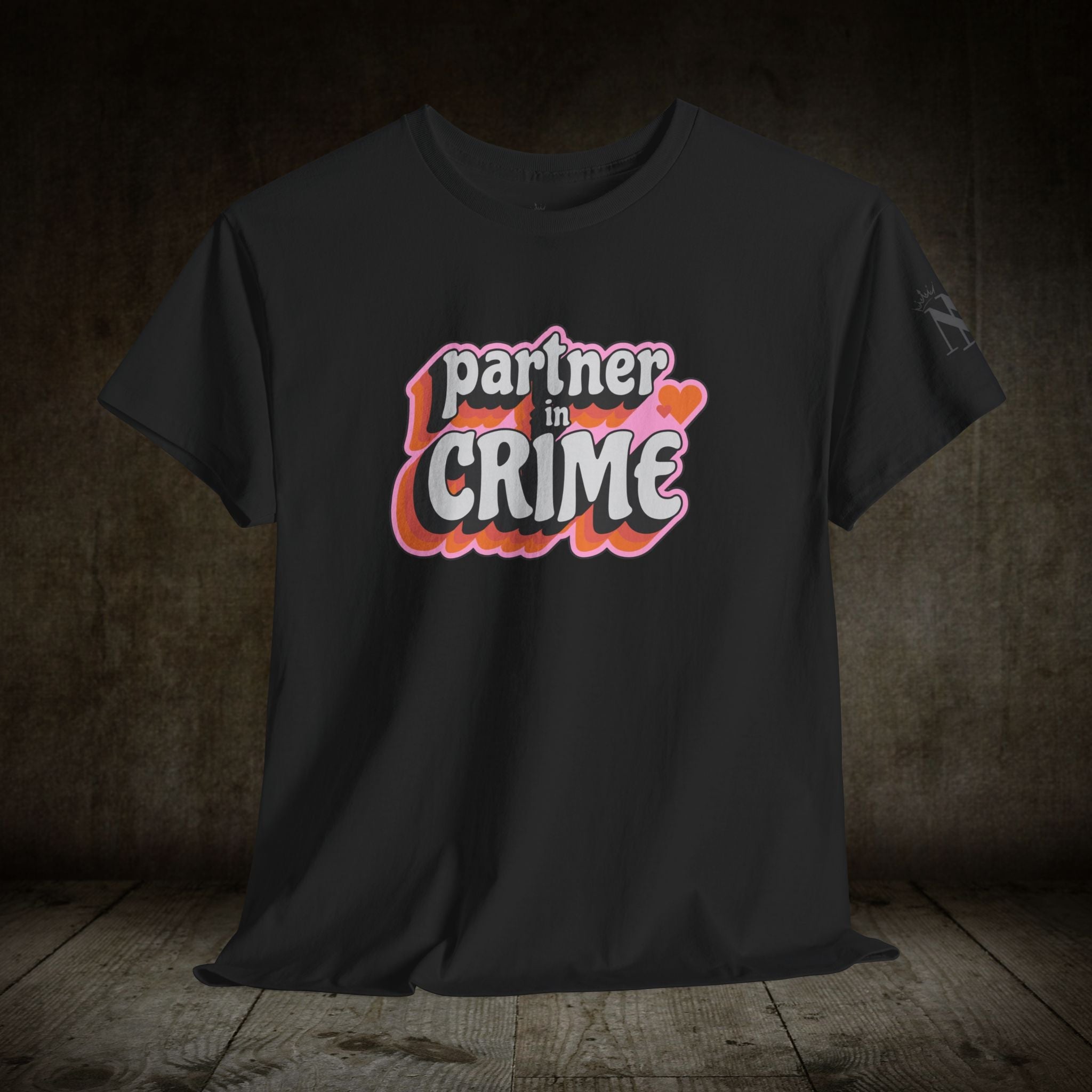 Partner in Crime | Mix & Match 100% Cotton Unisex Fun-Flirty Lovers’ Tees