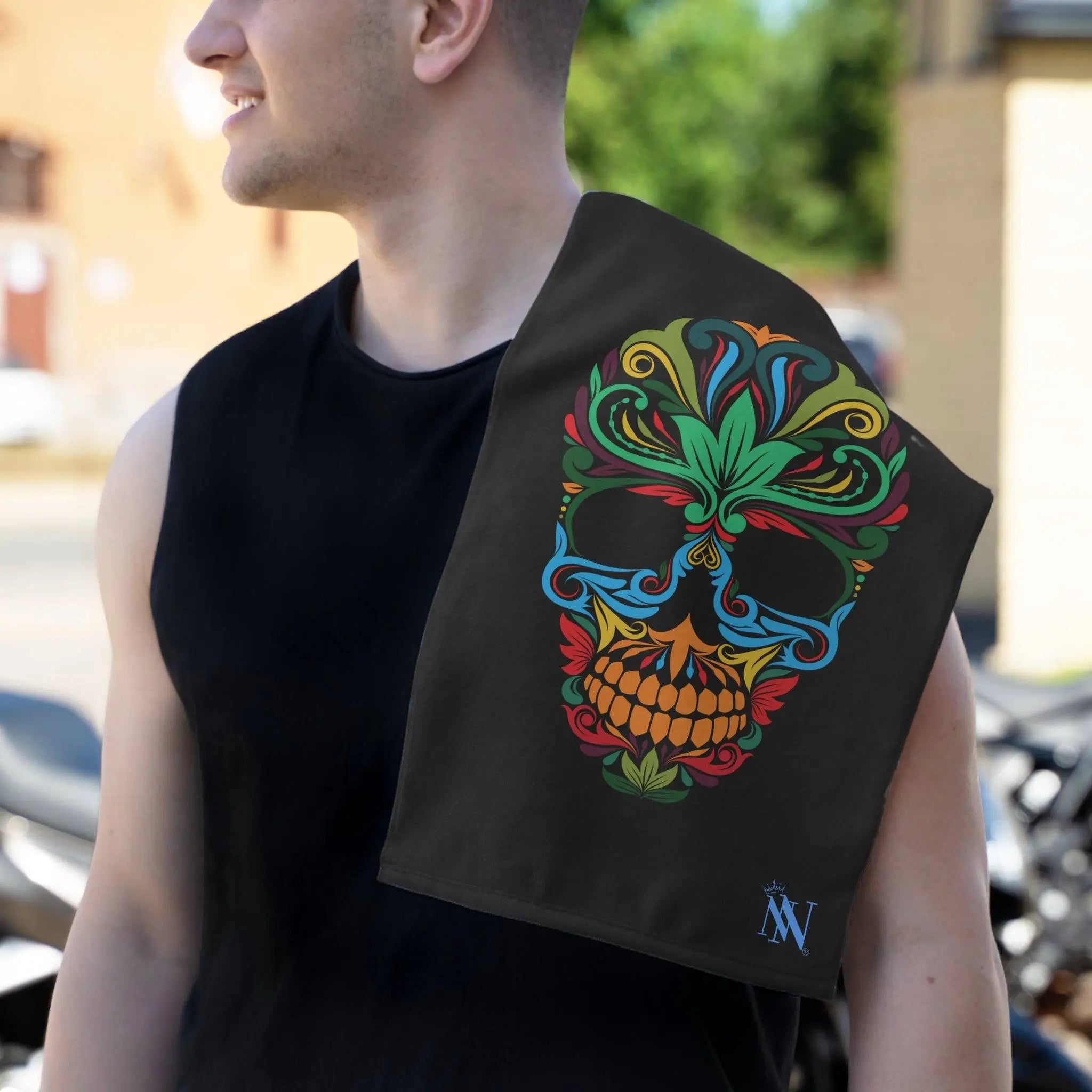 Party Skull | Mix & Match Soft Fun-Flirty Lovers’ Towels