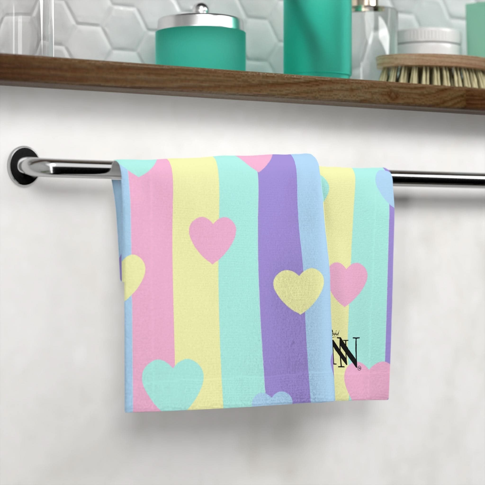 Pastel Heart | Mix & Match Lils’ Fun-Flirty Lovers’ Towels