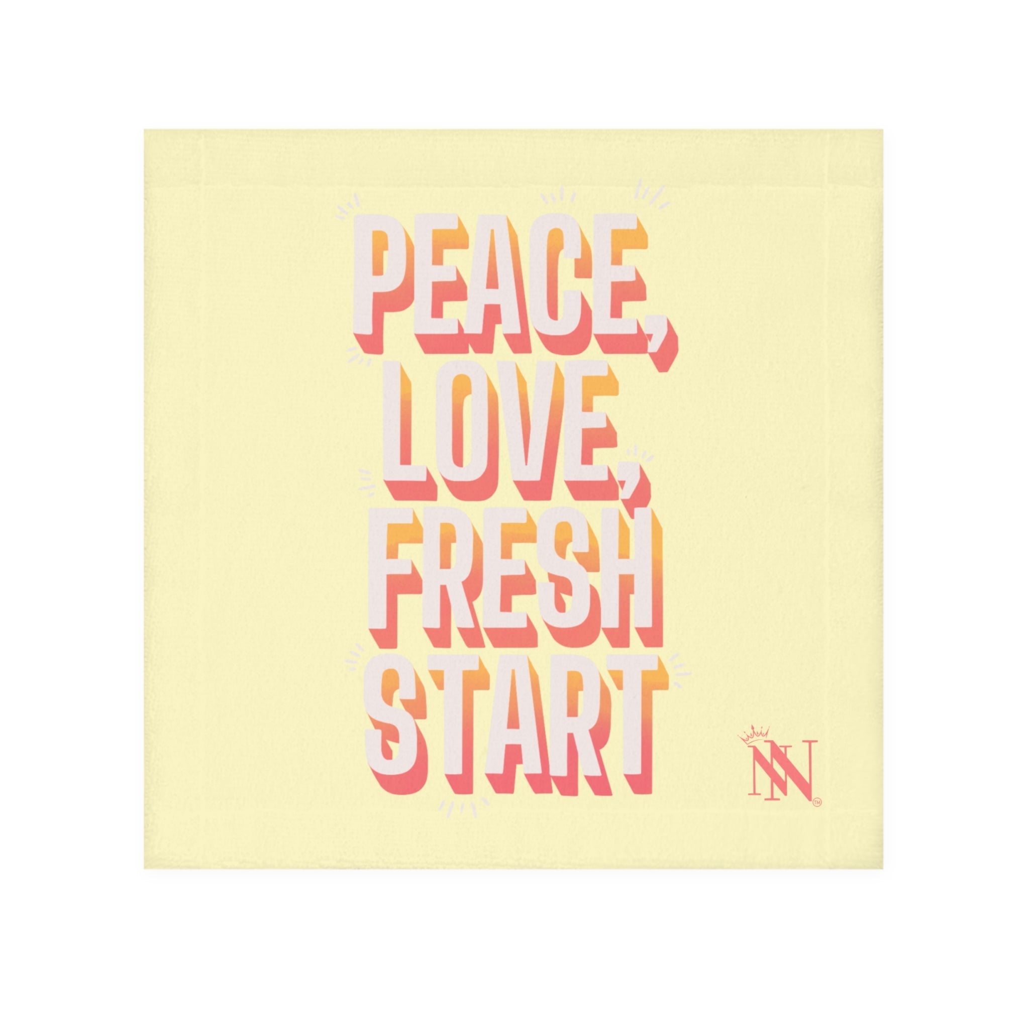 Peace Love Fresh Start | Mix & Match Lils’ Fun-Flirty Lovers’ Towels