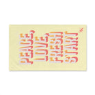 Peace Love Fresh Start | Mix & Match Original Fun-Flirty Lovers’ Towels