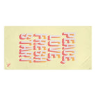 Peace Love Fresh Start | Mix & Match XL Fun-Flirty Lovers’ Towels