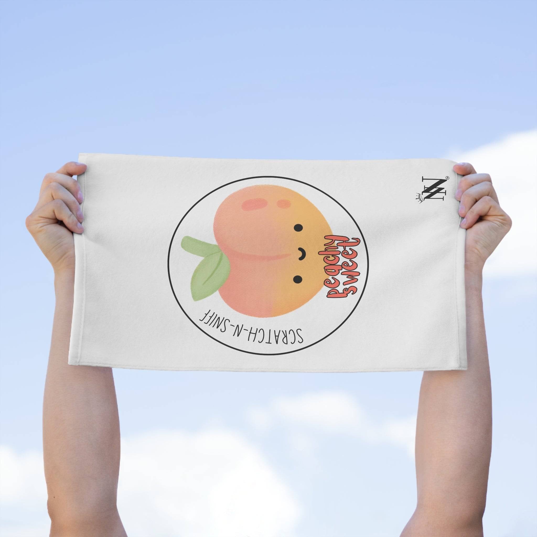 Peachy Sweet Scratch-N-Sniff | Mix & Match Soft Fun-Flirty Lovers’ Towels