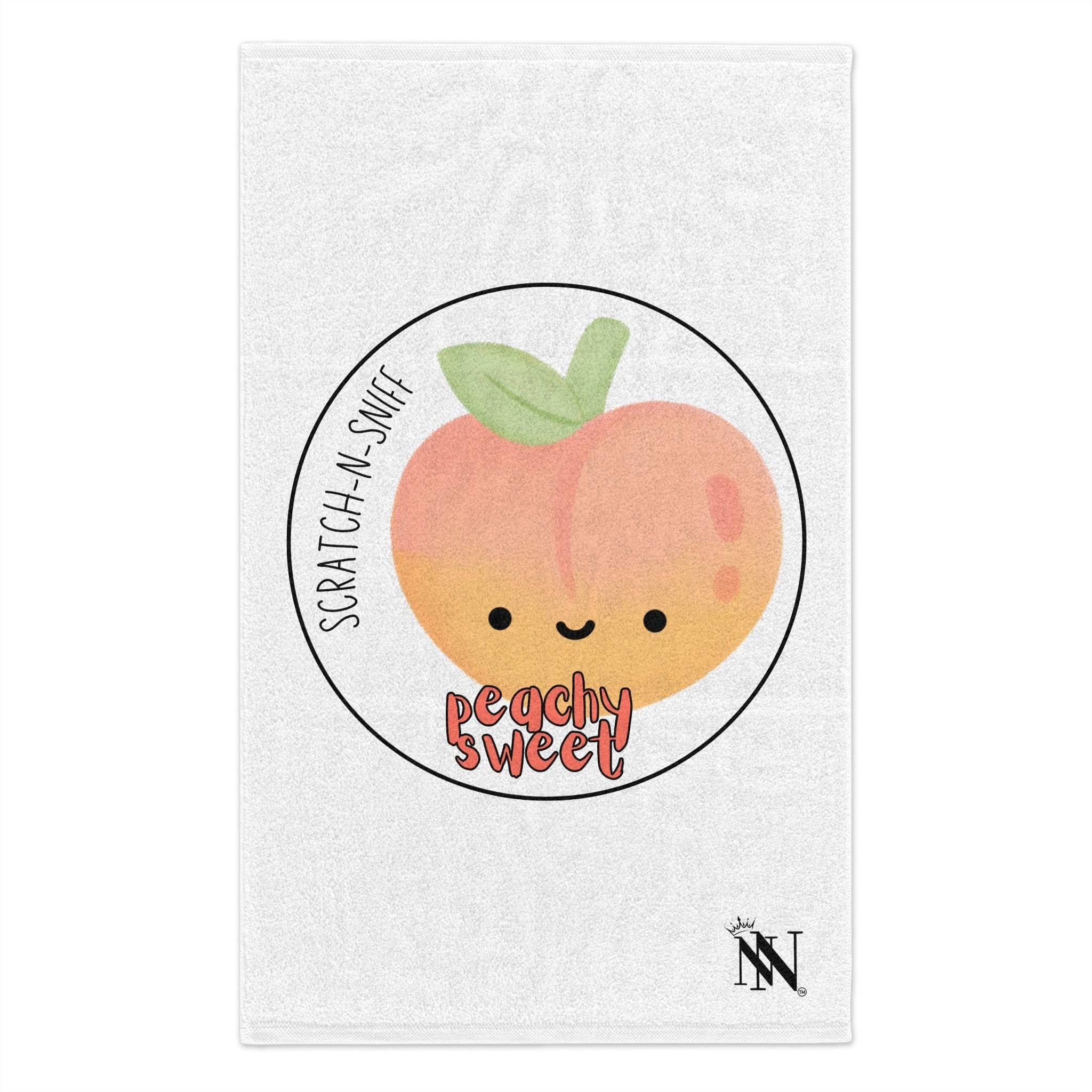 Peachy Sweet Scratch-N-Sniff | Mix & Match Soft Fun-Flirty Lovers’ Towels