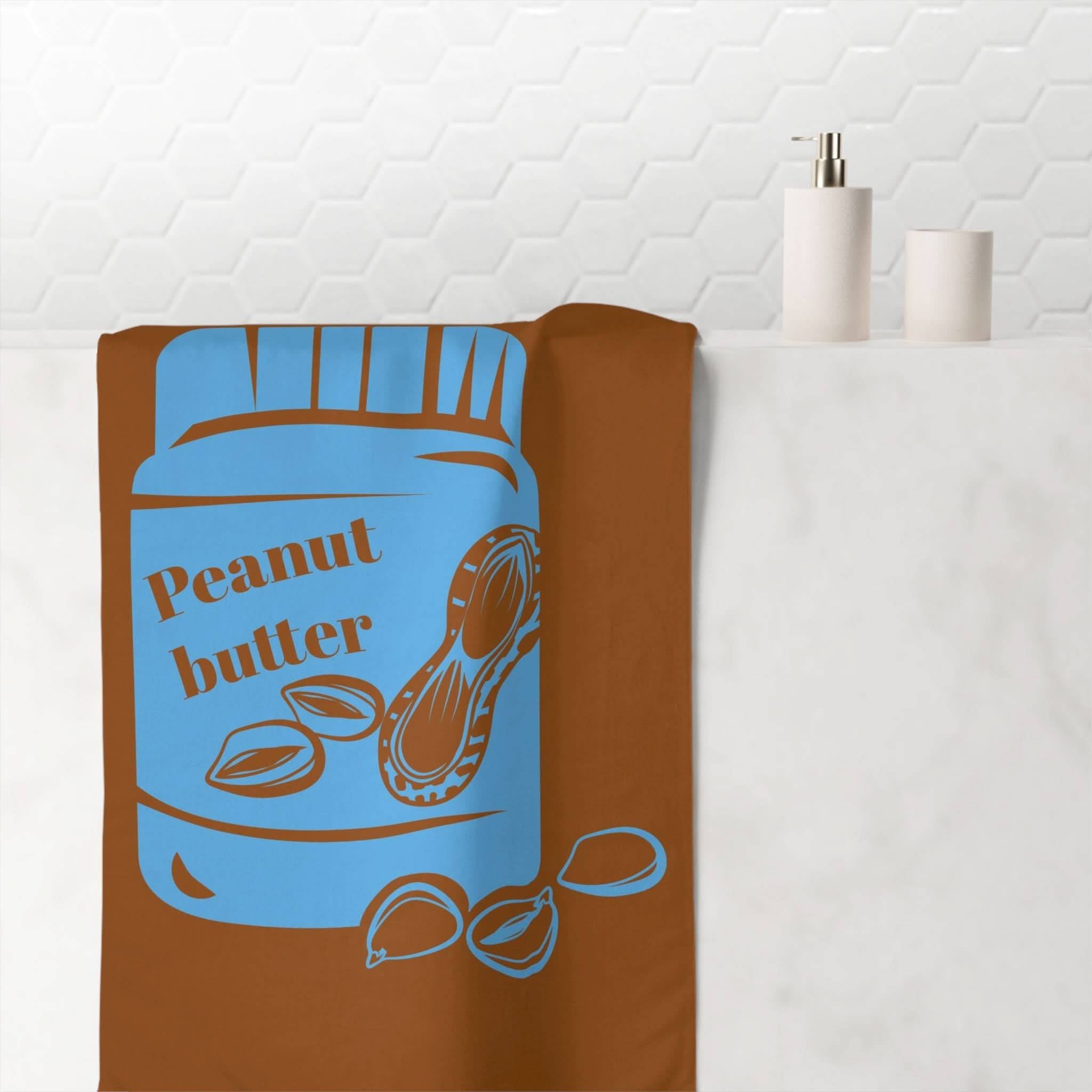 Peanut Butter Vibes | Mix & Match Naughty XL Fun-Flirty Lovers’ Towels
