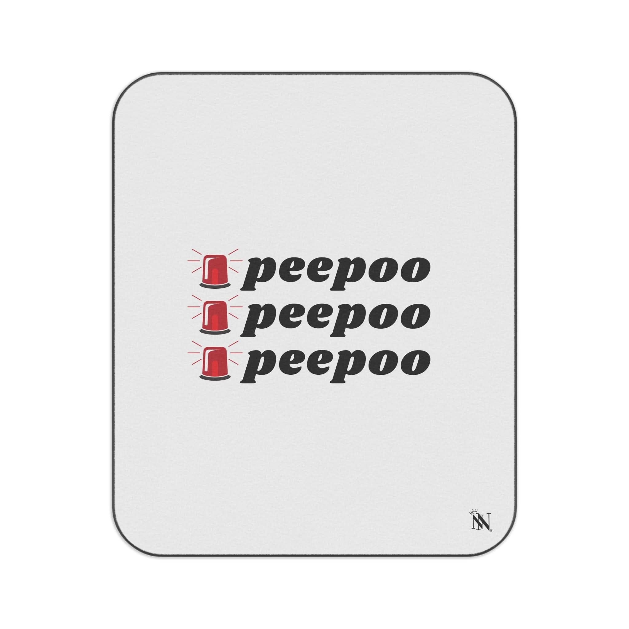 Pee Poo Alert | Mix Match Fun-Flirty Lovers’ Water-Resistant Blankets