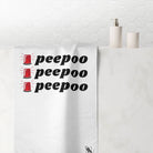 Pee Poo Alert | Mix & Match Naughty XL Fun-Flirty Lovers’ Towels