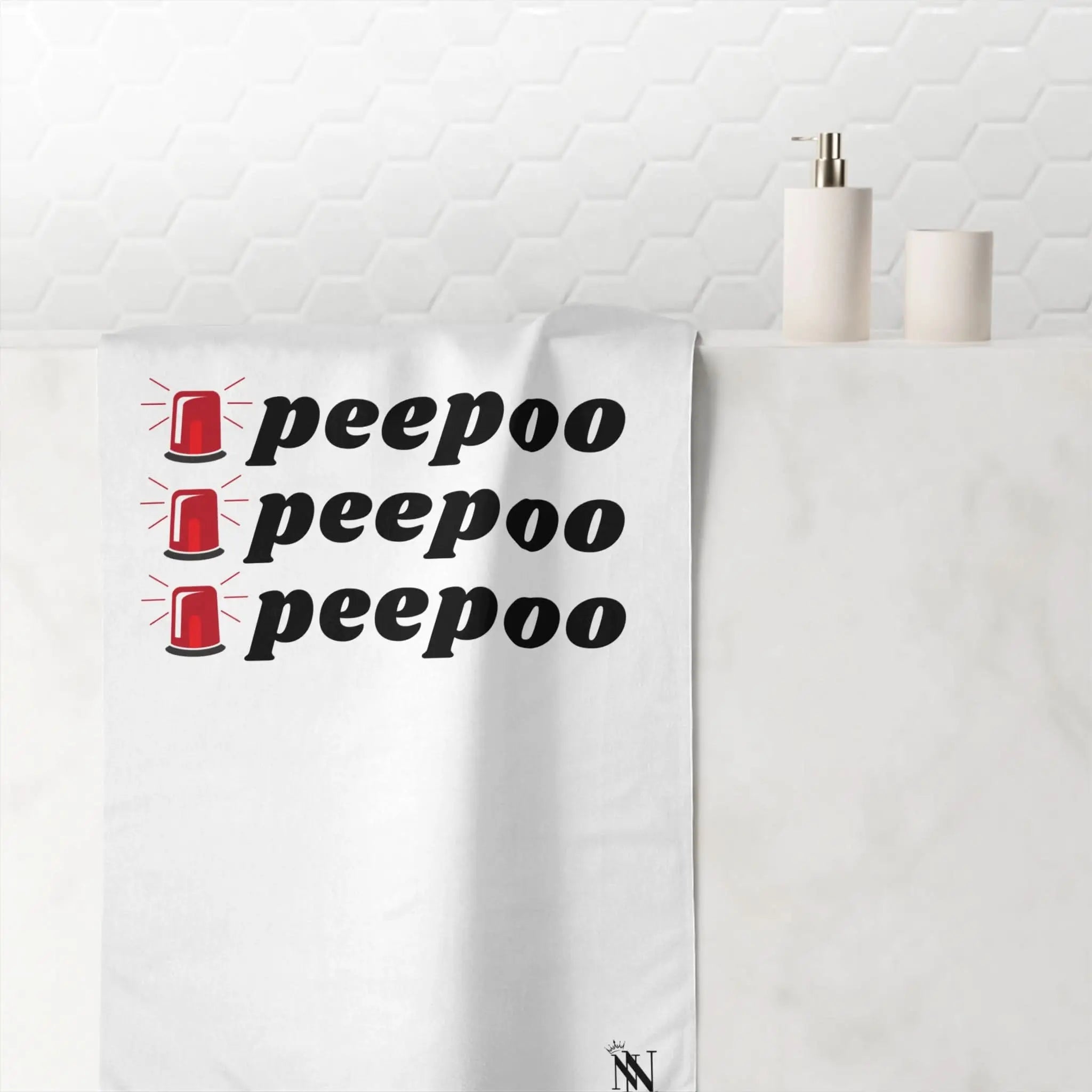 Pee Poo Alert | Mix & Match Naughty XL Fun-Flirty Lovers’ Towels