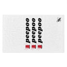 Pee Poo Alert | Mix & Match Soft Fun-Flirty Lovers’ Towels