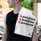 Pee Poo Alert | Mix & Match Soft Fun-Flirty Lovers’ Towels