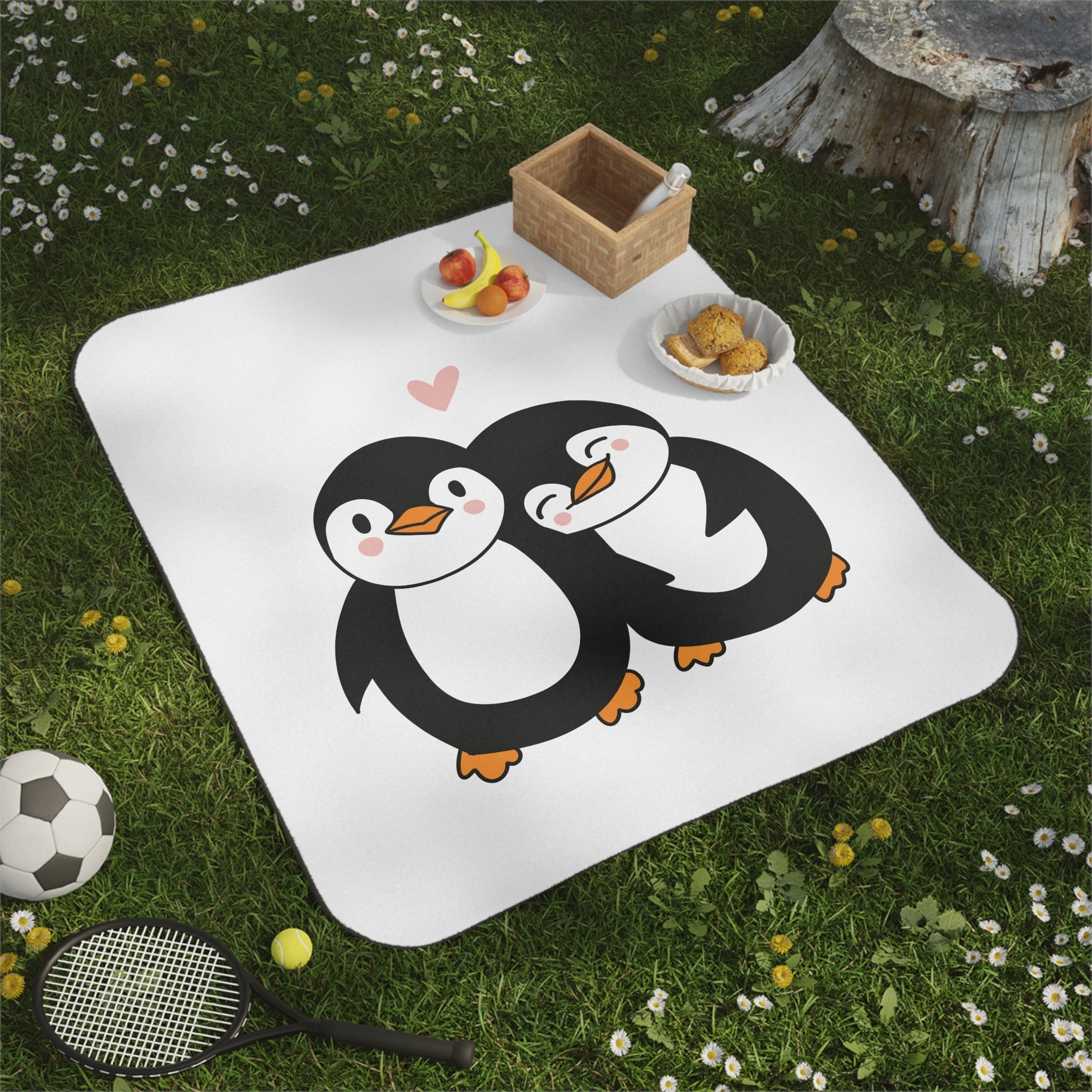 Penguin Love | Mix Match Fun-Flirty Lovers’ Water-Resistant Blankets