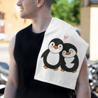Penguin Love | Mix & Match Soft Fun-Flirty Lovers’ Towels