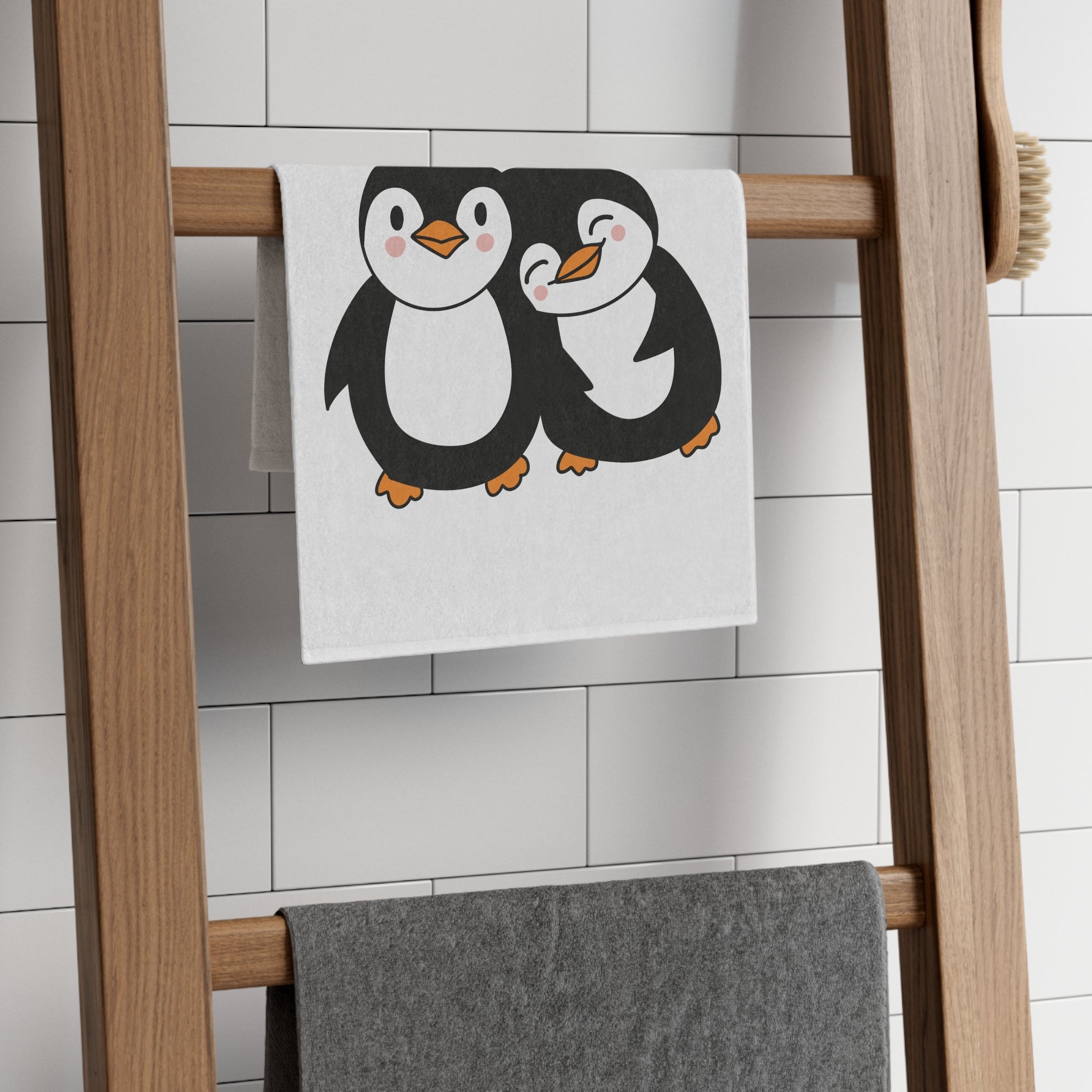 Penguin Love | Mix & Match Soft Fun-Flirty Lovers’ Towels