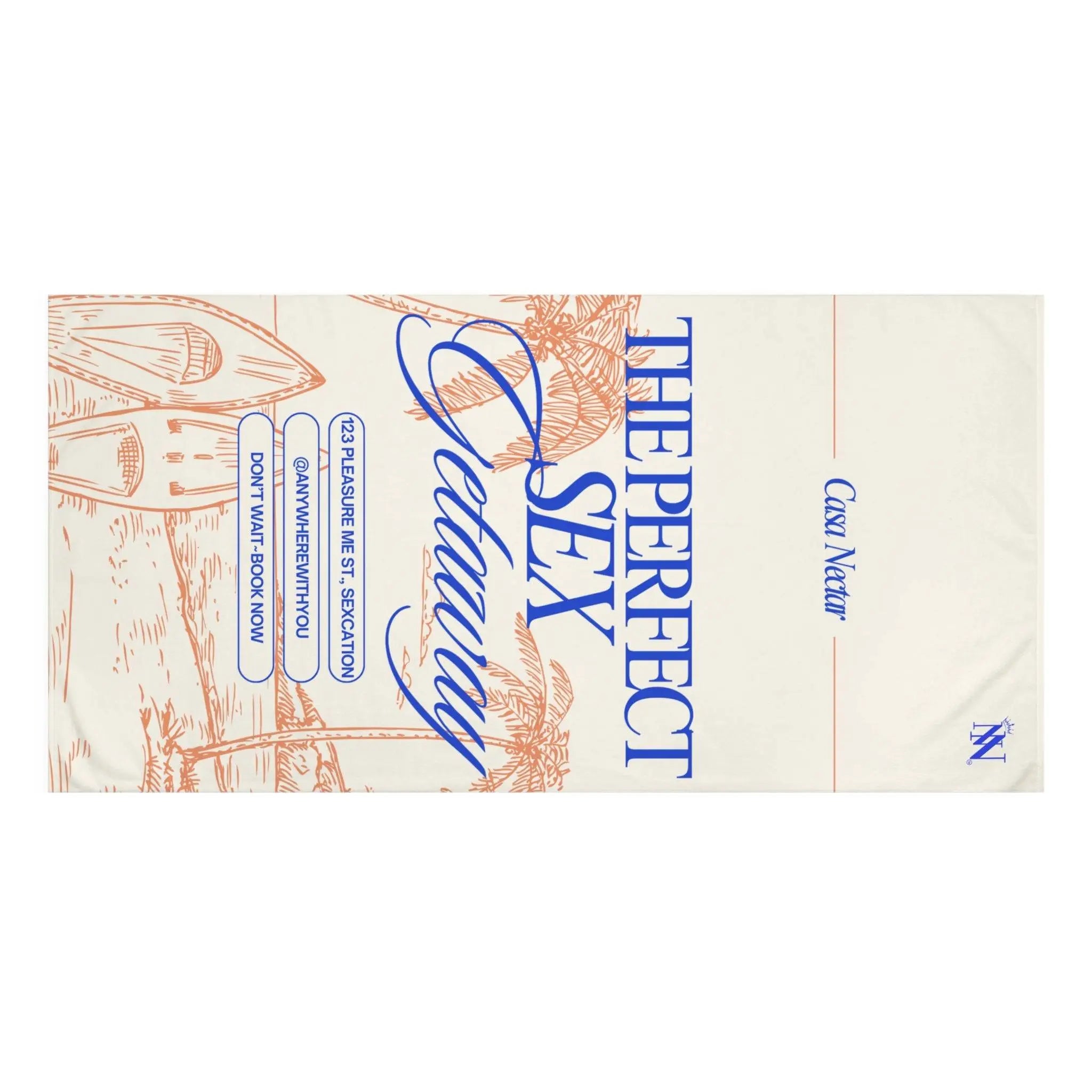 Perfect Sex Getaway | Mix & Match Naughty XL Fun-Flirty Lovers’ Towels