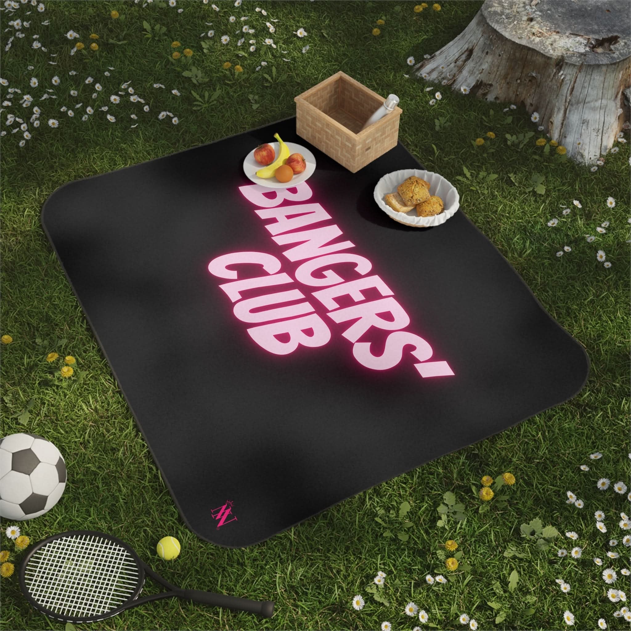 Pink Bangers Club | Mix Match Fun-Flirty Lovers’ Water-Resistant Blankets