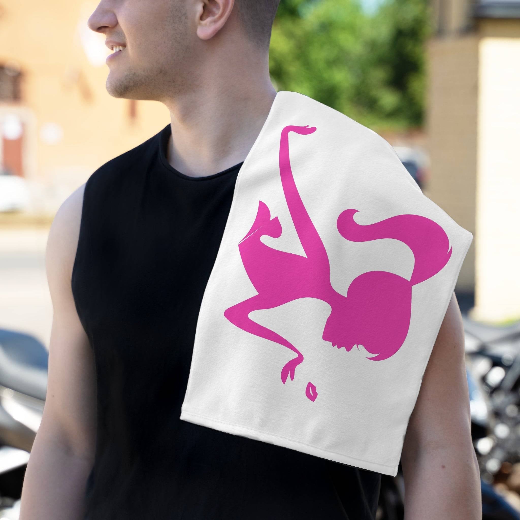 Pink Blow Job | Mix & Match Soft Fun-Flirty Lovers’ Towels