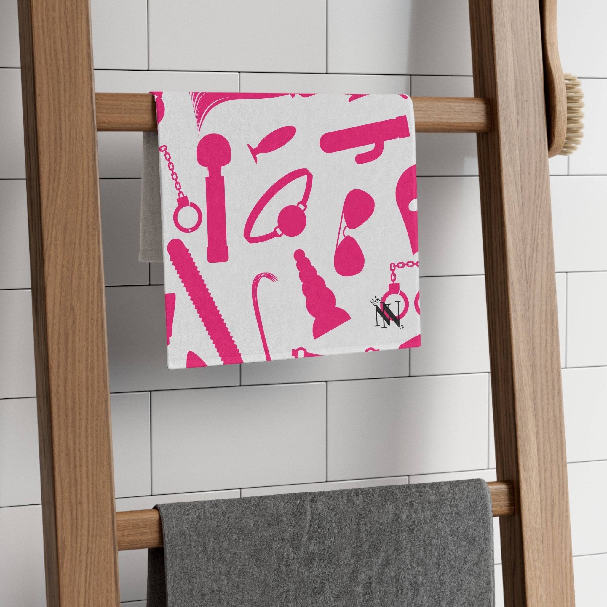 Pink Bondage BDSM | Mix & Match Soft Fun-Flirty Lovers’ Towels