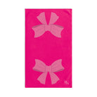 Pink Bow Shareable Signature Pink | Mix & Match Original Fun-Flirty Lovers’ Towels
