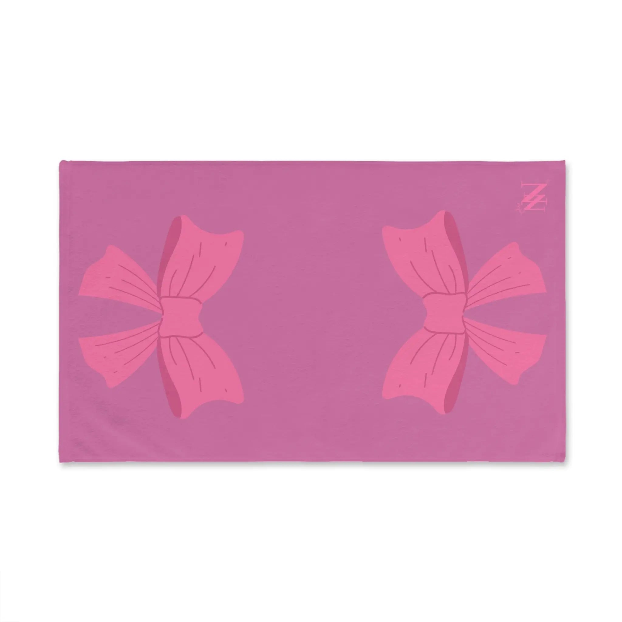 Pink Bow Shareable Soft Pink | Mix & Match Original Fun-Flirty Lovers’ Towels