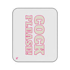 Pink Cock Please! | Mix Match Fun-Flirty Lovers’ Water-Resistant Blankets
