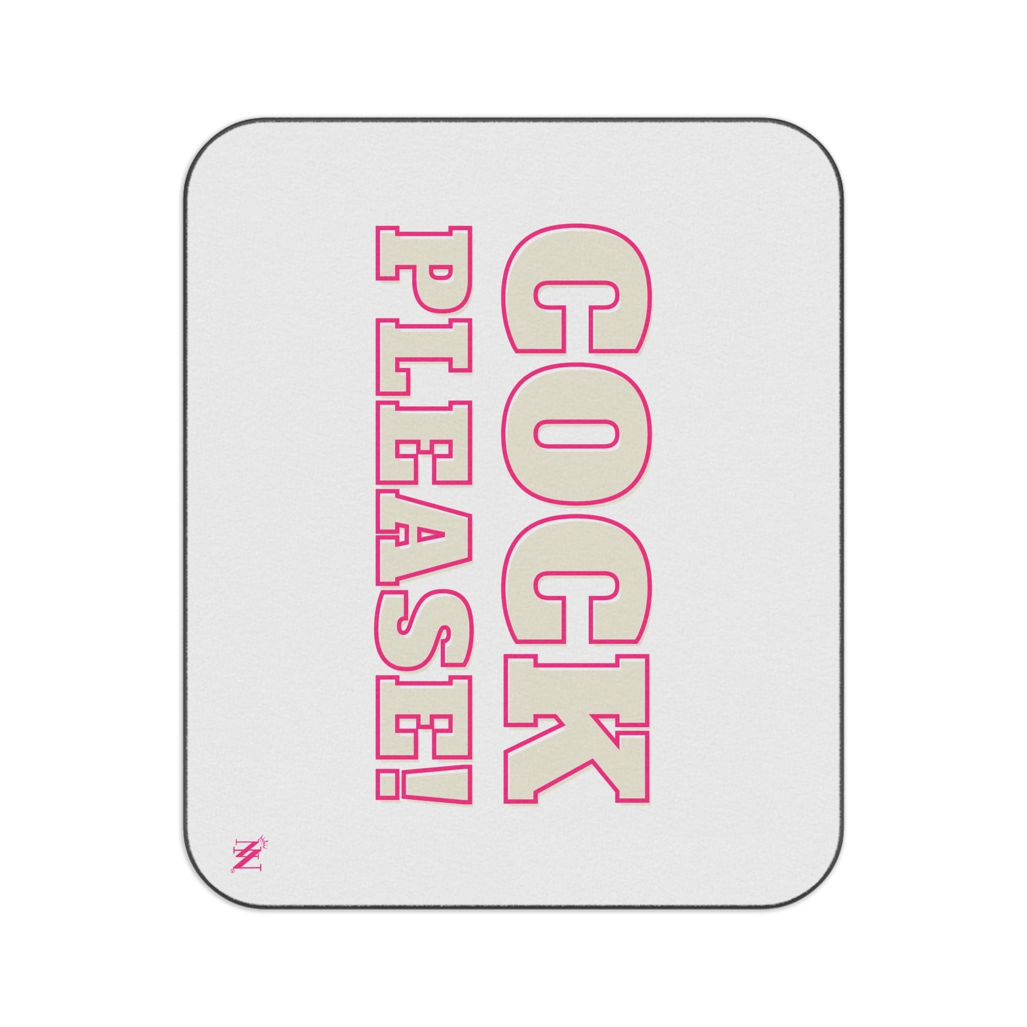 Pink Cock Please! | Mix Match Fun-Flirty Lovers’ Water-Resistant Blankets