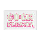 Pink Cock Please! | Mix & Match Original Fun-Flirty Lovers’ Towels