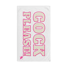 Pink Cock Please! | Mix & Match Original Fun-Flirty Lovers’ Towels