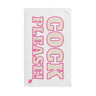 Pink Cock Please! | Mix & Match Original Fun-Flirty Lovers’ Towels