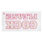 Pink Cock Please! | Mix & Match XL Fun-Flirty Lovers’ Towels