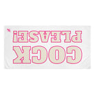 Pink Cock Please! | Mix & Match XL Fun-Flirty Lovers’ Towels