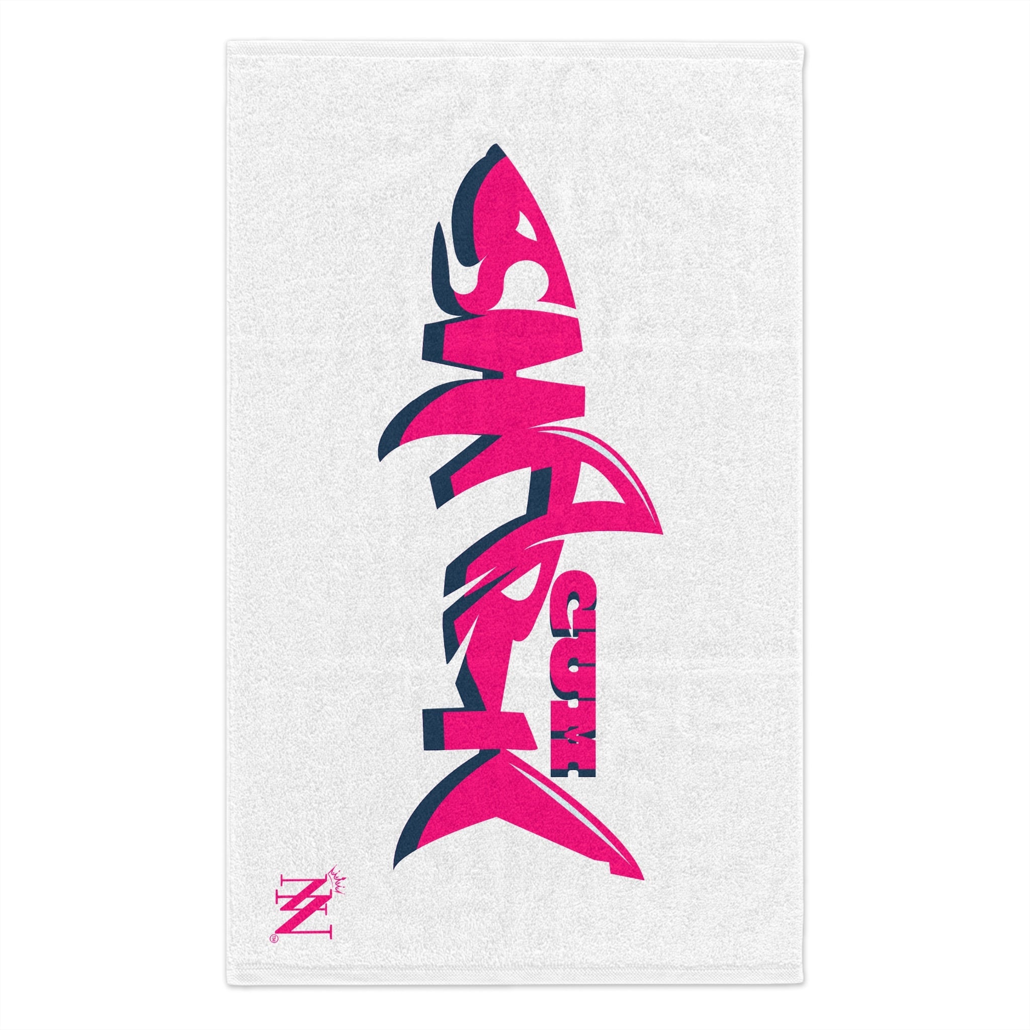 Pink Cum Shark | Mix & Match Soft Fun-Flirty Lovers’ Towels